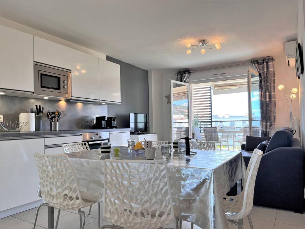 Charmant T2 Climatise Avec Grande Terrasse, Piscine Et Parking Privatif, Proche Plage Et Commerces. - Fr-1-251-441 Ле-Лаванду Екстер'єр фото